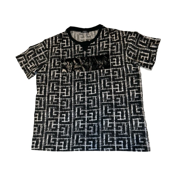 BALMAIN LOGO SHIRT - Picture 1 of 4